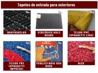 TAPETES DE ENTRADA PARA EXTERIORES